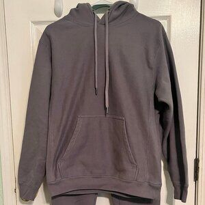 Maison Article Heavy Weight Hoodie Small Grey Pullover Kangaroo Pocket Mens/Wom